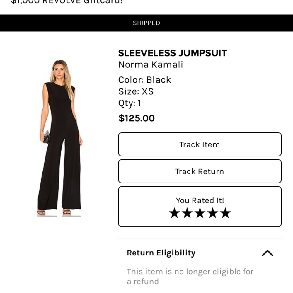 Norma Kamala sleeveless jumpsuit xs
